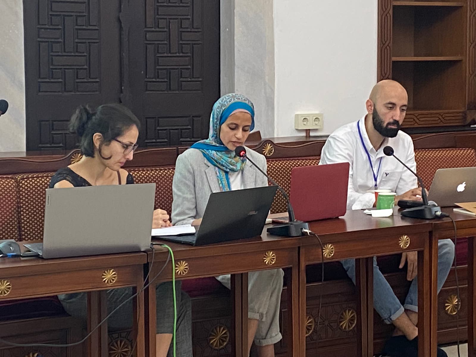 At the SUR workshop, Süleymaniye Campus.